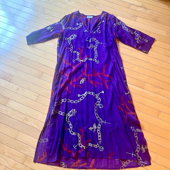 Dresses & Skirts - Purple Sheer cover up dress. Light, excellent conditions. Maxi.